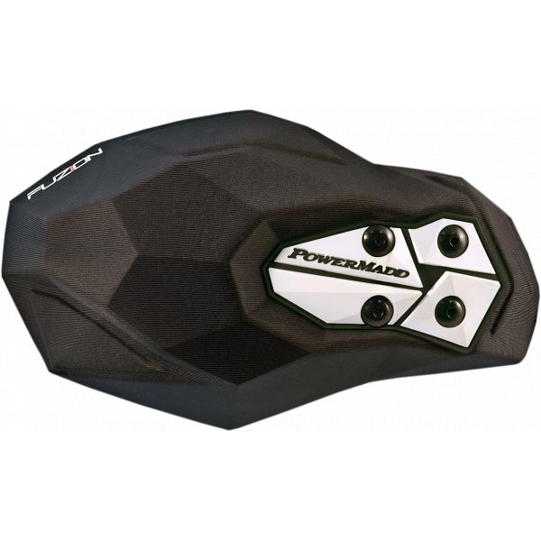 Handguard ATV PowerMadd-Cobra Handguard ATV Fuzion Textile/Foam Custom Replacement Black-34500