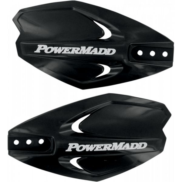 Handguard ATV PowerMadd-Cobra Handguard ATV Powerx 22 MM Plastic Black-34280