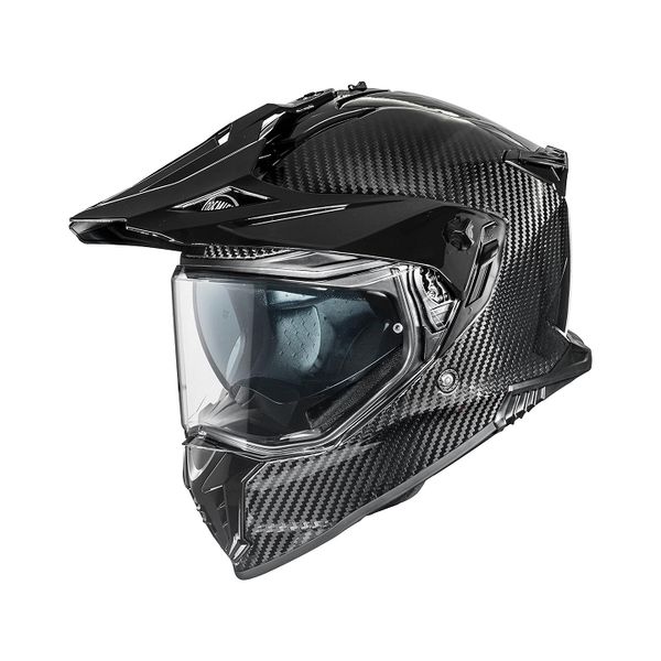  Premier Helmets Adventure/Touring Moto Helmet Discovery CARB Glossy Black 2024
