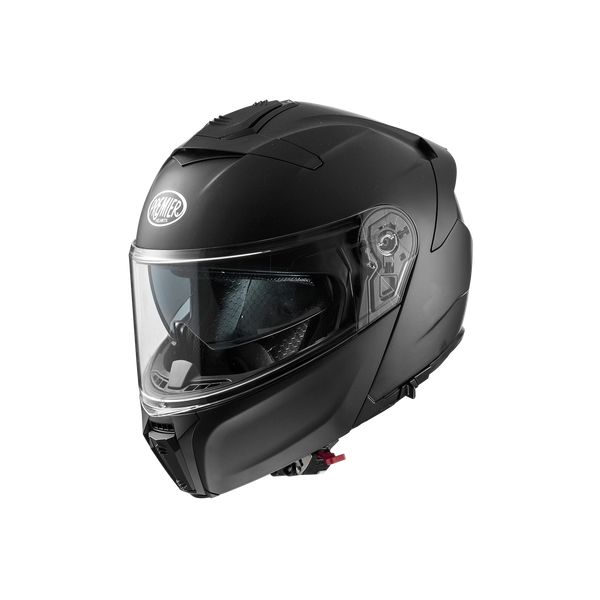 Flip up helmets Premier Helmets Flip-Up Moto Helmet Legacy Carbon GT U9BM Matt Black 2024