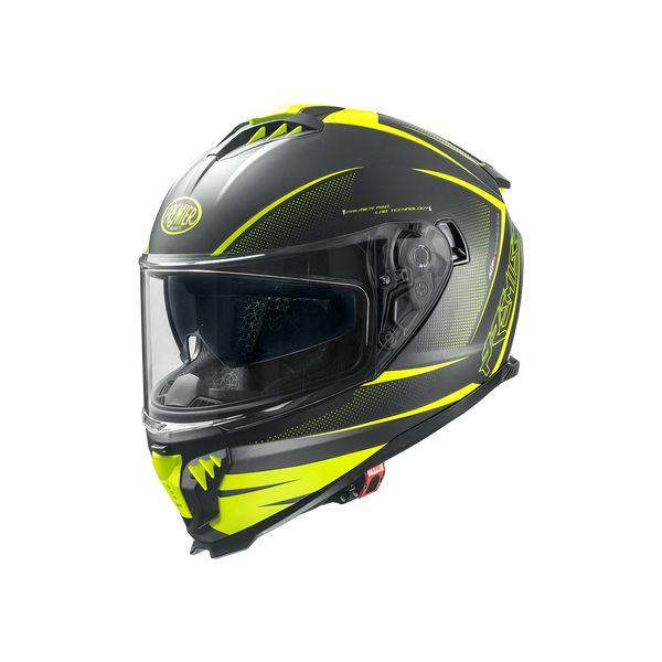  Premier Helmets Casca Moto Full-Face Typhoon FR Y9BM Matt Black/Yellow 2024