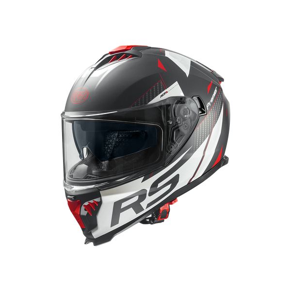 Full face helmets Premier Helmets Full-Face Moto-Helmet Typhoon RS 2BM Matt Black/White/Red 2024