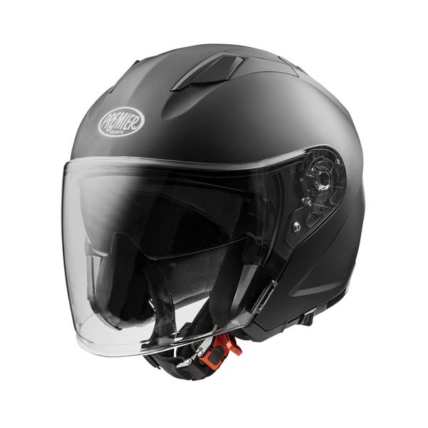Jet helmets Premier Helmets Open-Face/Jet Moto Helmet Dokker U9 BM Matt Black 2024