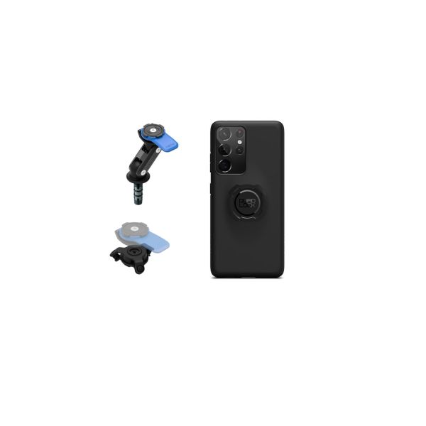 Handlebar Mounts Phone/GPS Quad Lock Kit Fork Stem Mount+Vibration Dampener+Samsung Phone Case 1