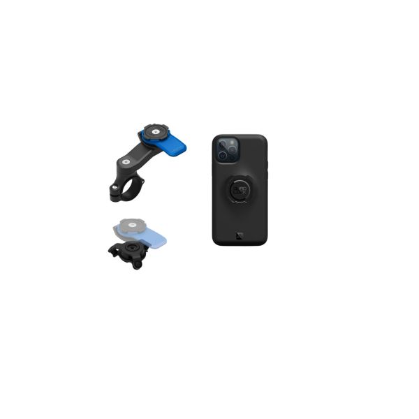 Handlebar Mounts Phone/GPS Quad Lock Kit Out Front Mount+Vibration Dampener+Apple Phone Case 1