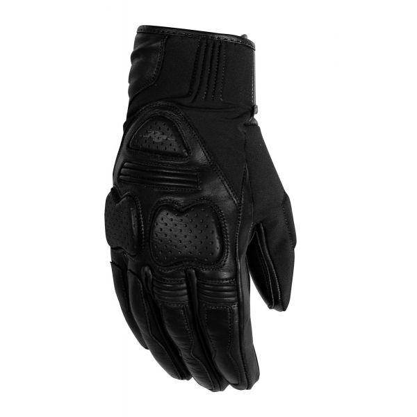 Gloves Racing Rusty Stitches Leather Moto Gloves Chris Black