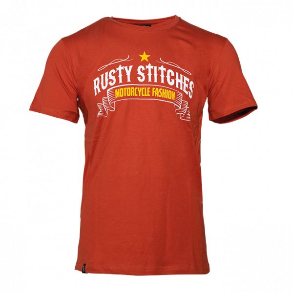 Tricouri/Camasi Casual Rusty Stitches Tricou #103 Rusty Red