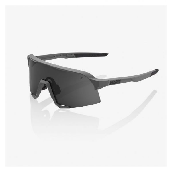 Sunglasses 100 la suta S3 Cool Grey Matt Smoke Lens Sun Glasses