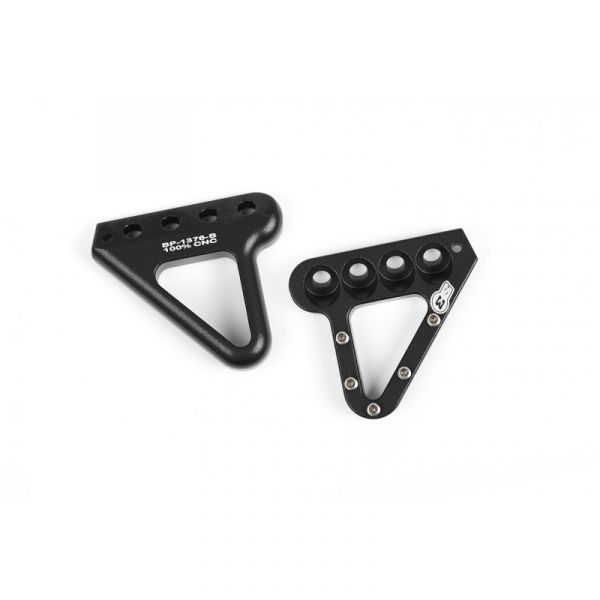 MX/Enduro Brake Pedals S3 Rear brake step plate XXL /TPI KTM / Husky / Gas Gas 2020-21 Black
