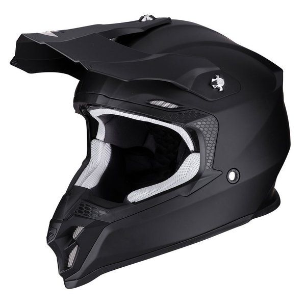 Helmets MX-Enduro Scorpion Exo Moto Helmet Enduro Vx-16 Negru Mat