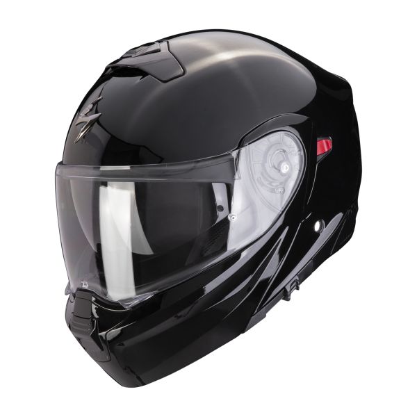 Flip up helmets Scorpion Exo Flip-Up Helmet Scorpion Exo 930 Evo Solid Negru Lucios