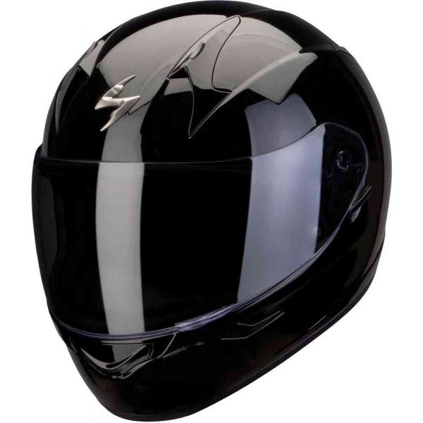 Full face helmets Scorpion Exo Moto Helmet Full-Face Exo 390 Solid Glossy Black