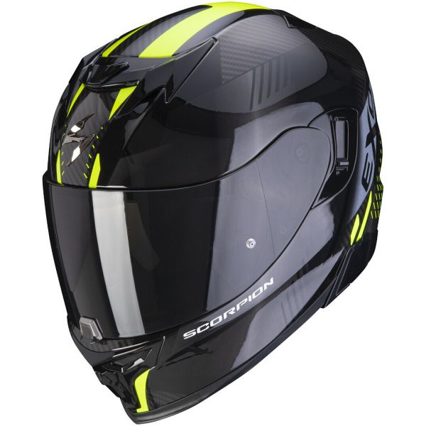 Full face helmets Scorpion Exo Moto Helmet Full-Face Exo 520 Air Laten Black/Neon Yellow 2021