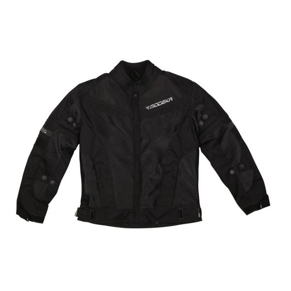  Modeka Textile WP Summer X-Vent Black 140 Youth Moto Jacket