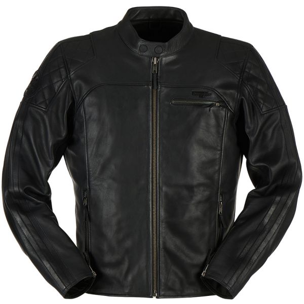 Leather Jackets Furygan Leather Moto Jacket Legend Evo Black 6026-1