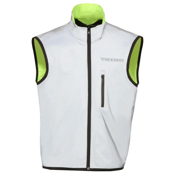 Textile jackets Modeka Moto Vest Double Eye Neon/Silver