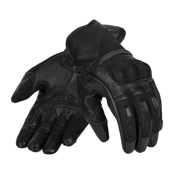 Gloves Racing Seca Axis Mesh 2 Black 24 Textile/Leather Gloves