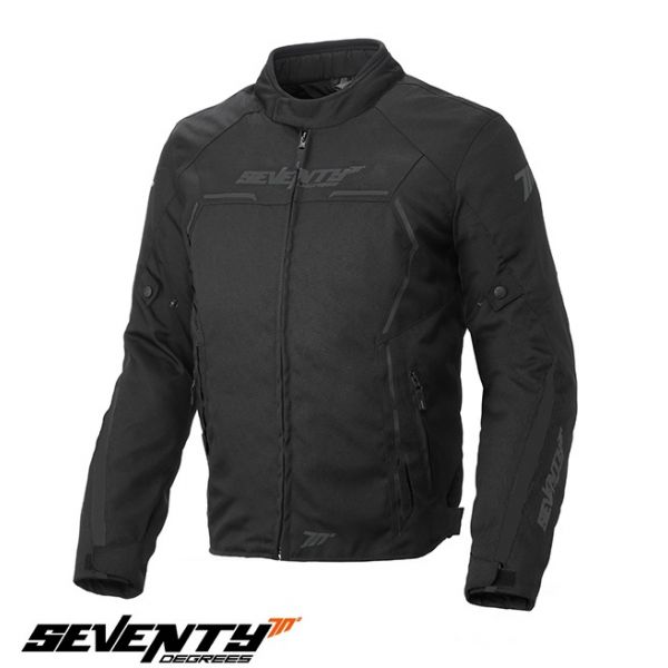 Textile jackets Seventy Textile Moto JacketSD-JR65 Black