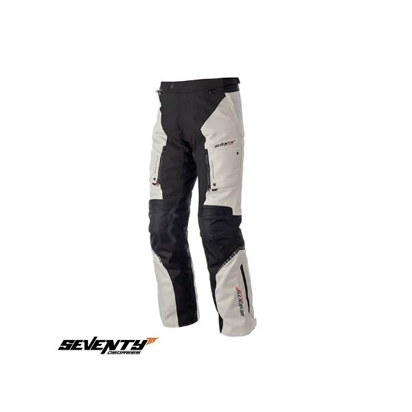 Textile pants Seventy Textile Moto Pants Unisex SD-PT1S Black/Grey 23 Scurti