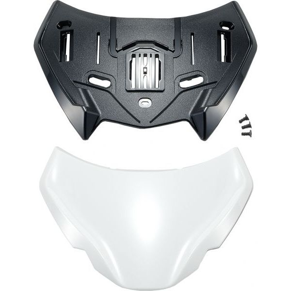 Helmet Accessories SHOEI Upper Air Intake White/Black GT Air 2 18.08.469.0