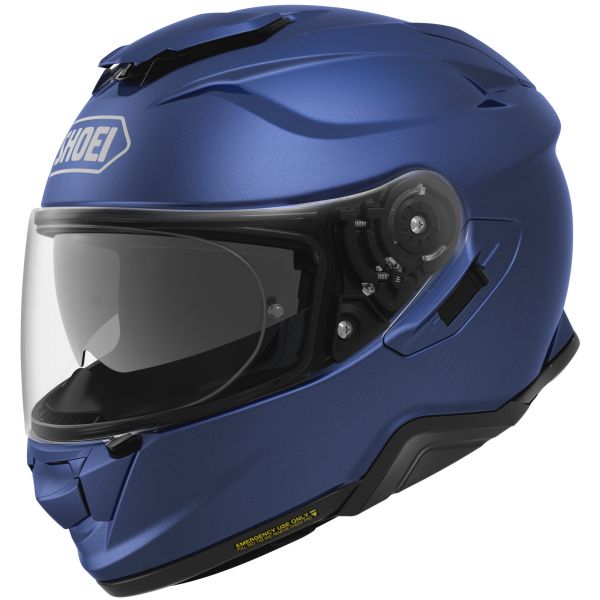  SHOEI Full Face Moto Helmet GT AIR 2 SOLID - Matt Blue
