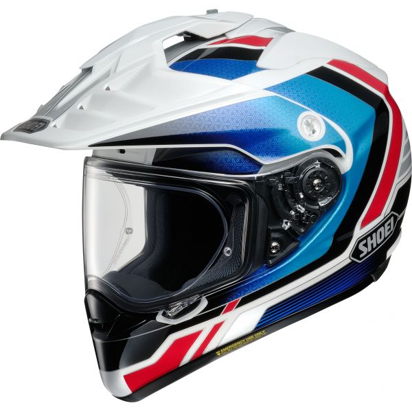 Touring helmets SHOEI Hornet-ADV Sovereign TC-10 Multicolor/White Helmet