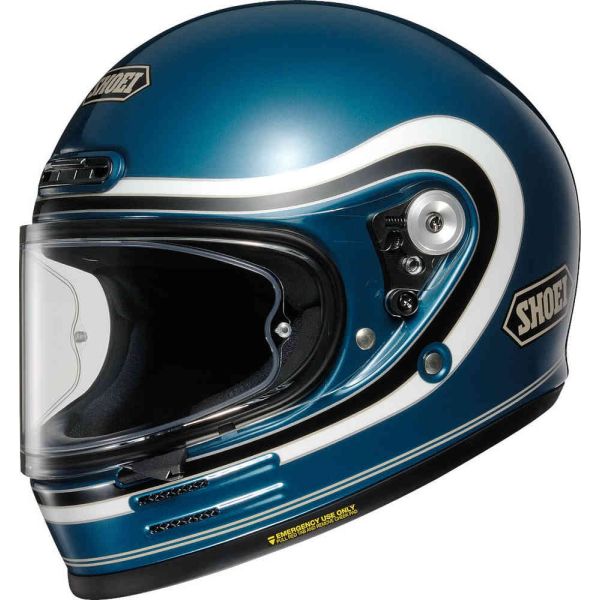 Full face helmets SHOEI Full-Face Moto Helmet Glamster 06 Bivouac TC-2 Blue