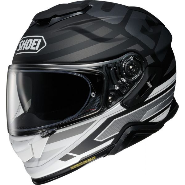  SHOEI Moto Full-Face Helmet GT-Air 2 Insignia TC-5 Black/White/Silver
