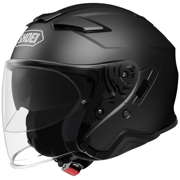 Jet helmets SHOEI Moto Open-Face/Jet J-Cruise 2 Matt Black Helmet