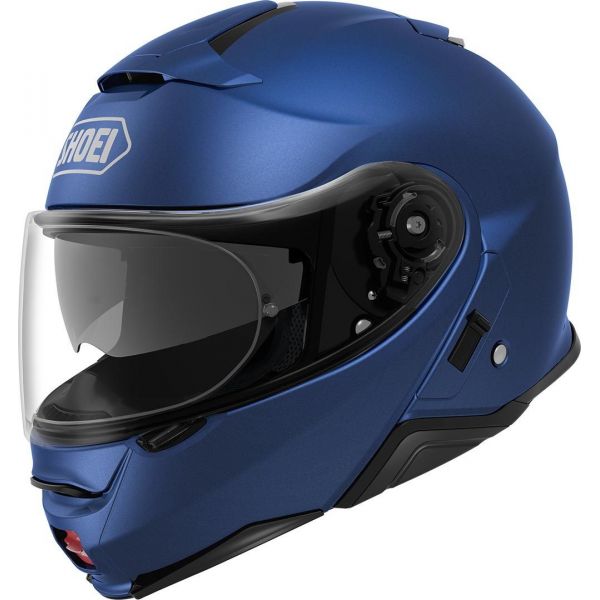 Flip up helmets SHOEI Casca NEOTEC 2 SOLID - Matt Blue Helmet