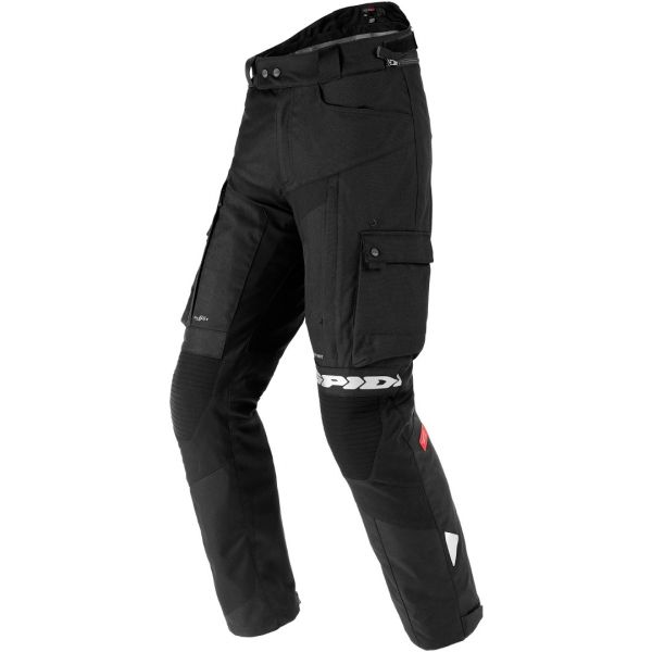 Textile pants Spidi All Road H2OUT Black Textile Moto Pants