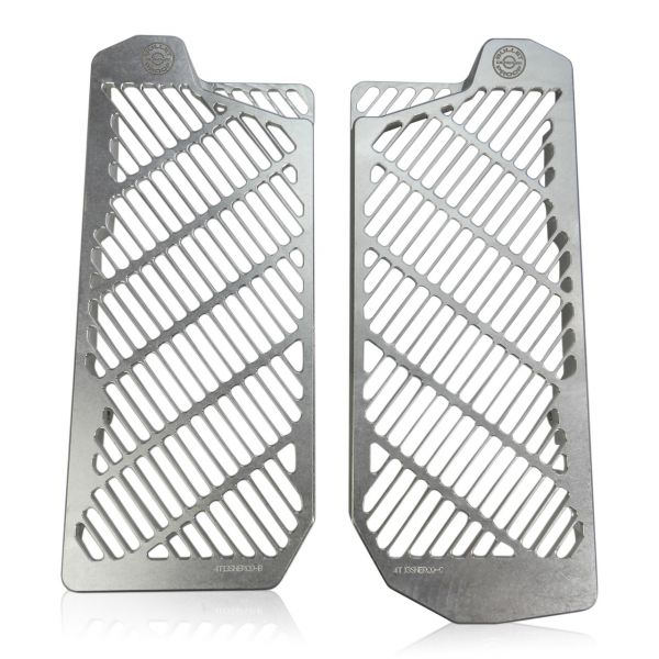  Bullet Proof Designs Sherco 4T/2T Silver 2013-2020 Radiator Guards