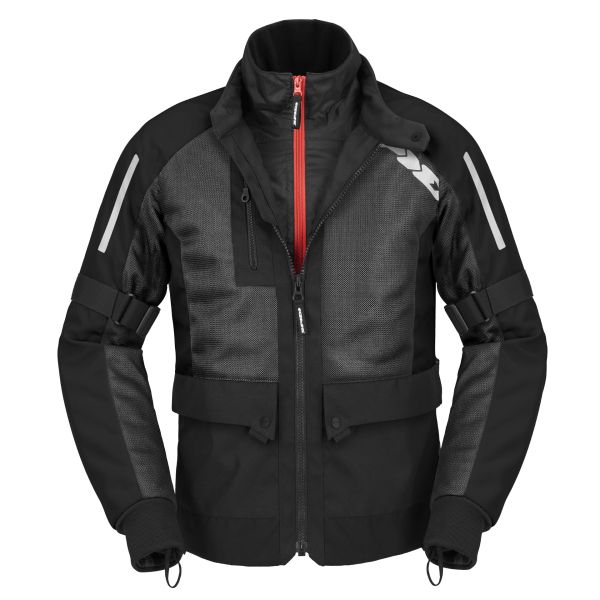 Textile jackets Spidi Textile Moto Jacket Net H2OUT Black