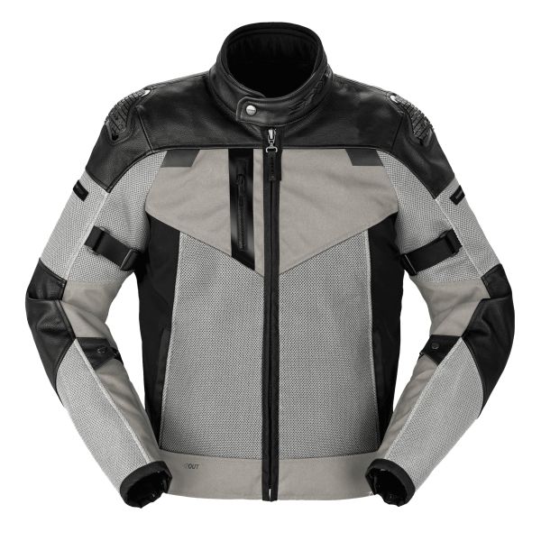 Textile jackets Spidi Textile/Leather Moto JacketVent Pro Black/Ice