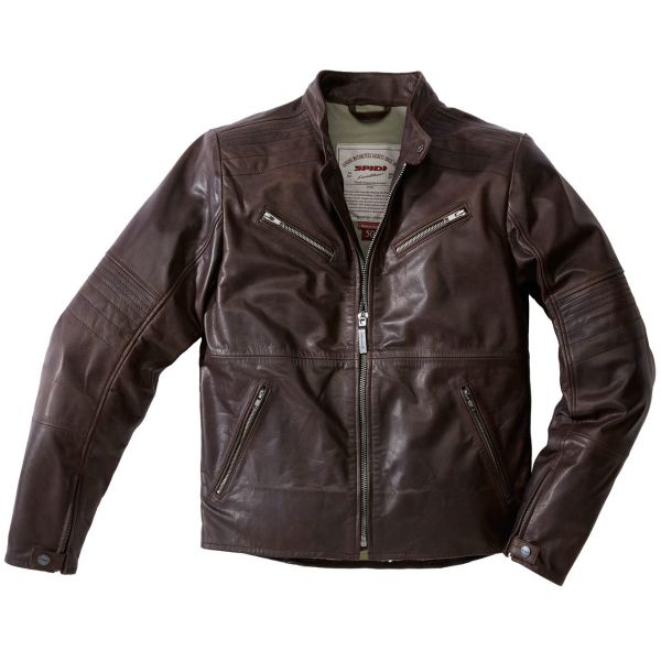 Leather Jackets Spidi Moto Leather Jacket Garage Light Brown