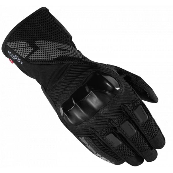Gloves Touring Spidi Textile Gloves Rainshield Black