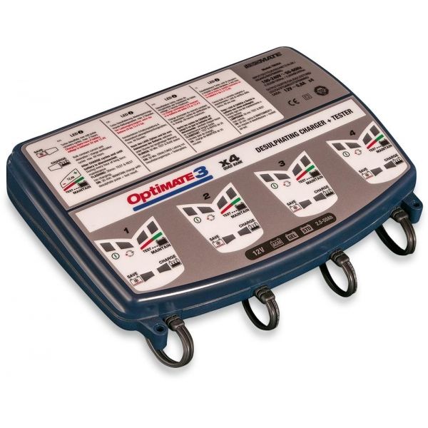 Incarcatoare/Redresoare Baterii Tecmate Incarcator/Redresor Acumulator 3-4 Pozitii Optimate 3 12v Tm-454