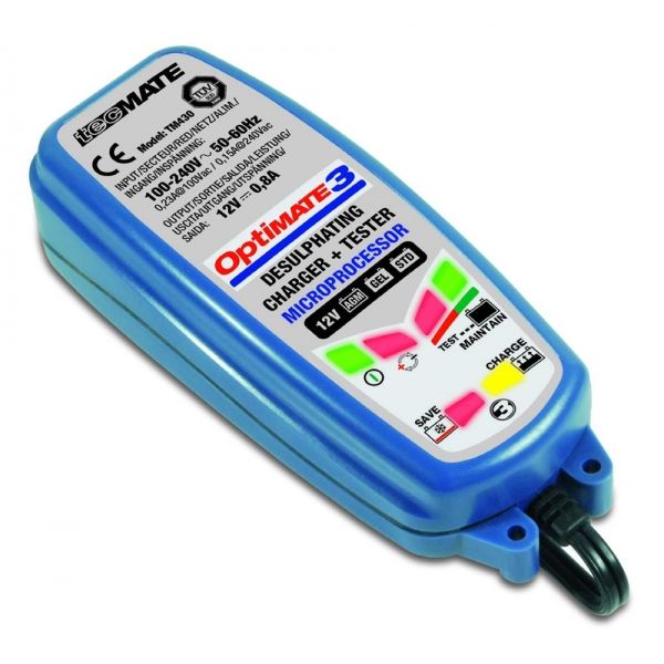 Incarcatoare/Redresoare Baterii Tecmate Incarcator/Redresor Acumulator Optimate 3 12v Tm-430