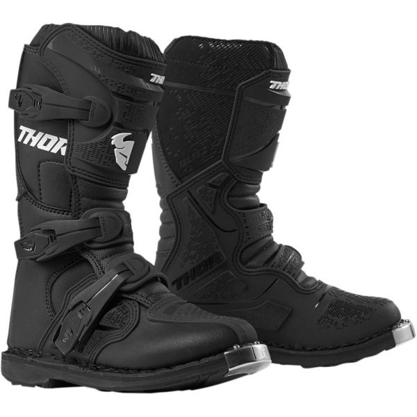 Kids Boots MX-Enduro Thor YOUTH BLITZ XP S9Y OFFROAD BOOTS BLACK