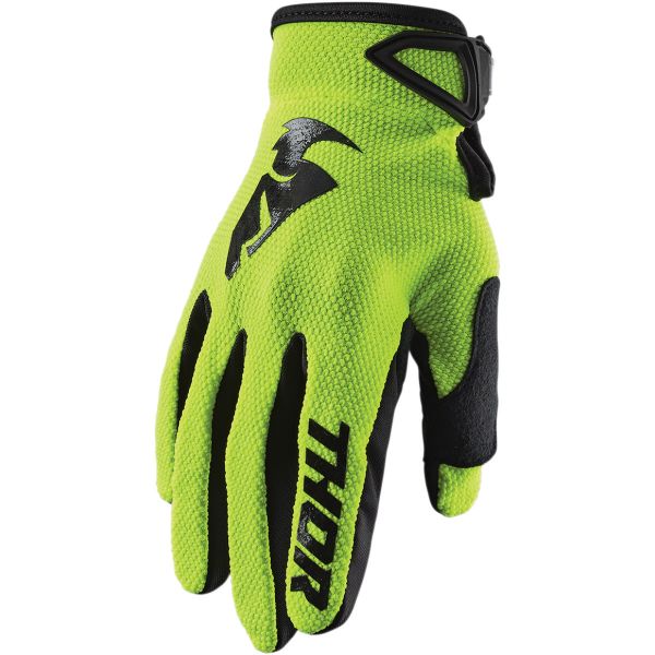 Kids Gloves MX-Enduro Thor Sector S20 Acid Youth Gloves