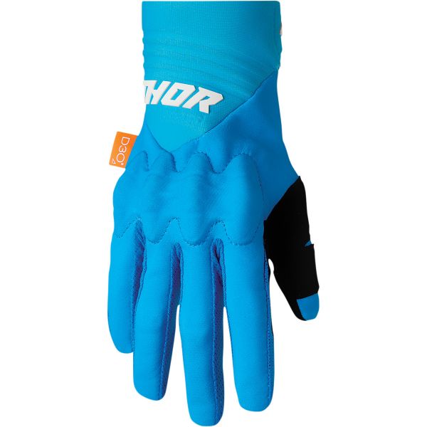Gloves MX-Enduro Thor Manusi Moto MX Rebound Blue/White