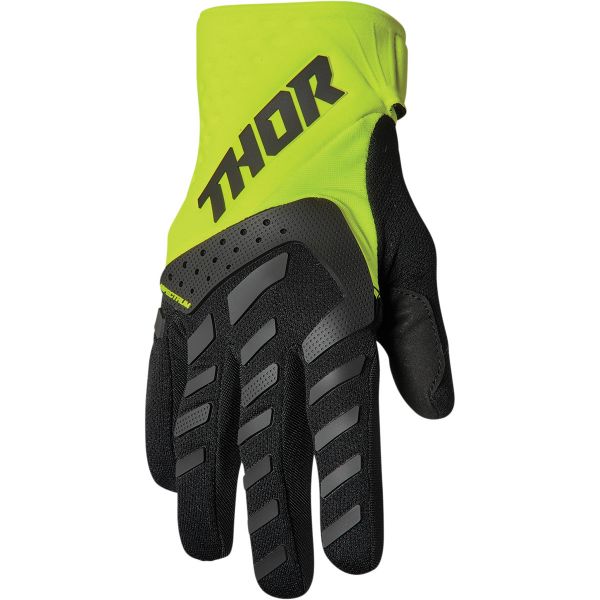 Gloves MX-Enduro Thor Manusi Moto MX Spectrum Black/Flo Acid