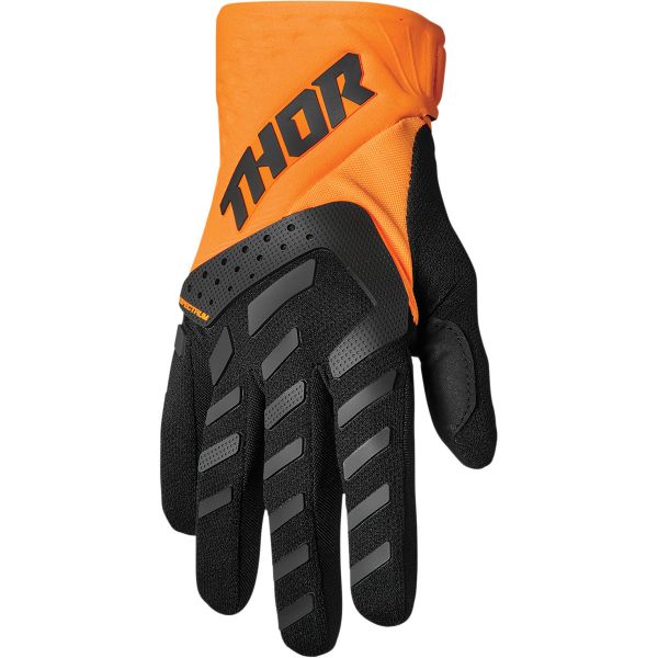 Gloves MX-Enduro Thor Manusi Moto MX Spectrum Black/Orange