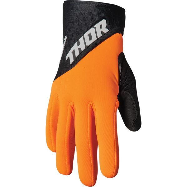 Gloves MX-Enduro Thor Manusi Moto MX Spectrum Cold Flo Orange/Black