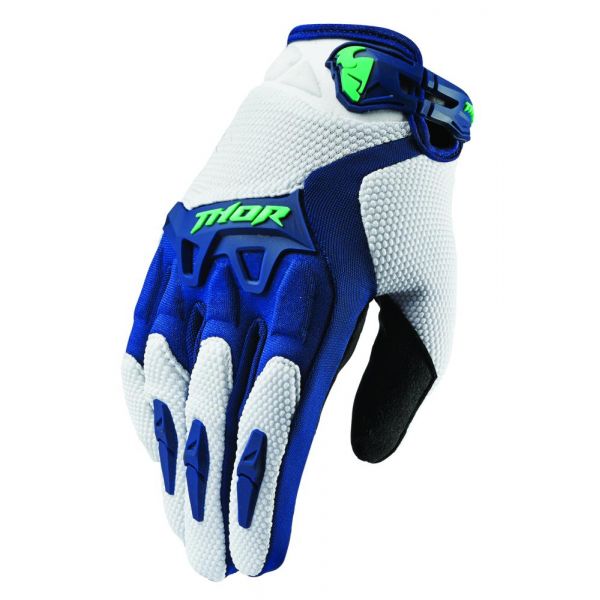 Gloves MX-Enduro Thor Spectrum S16 White/Blue Lady Gloves