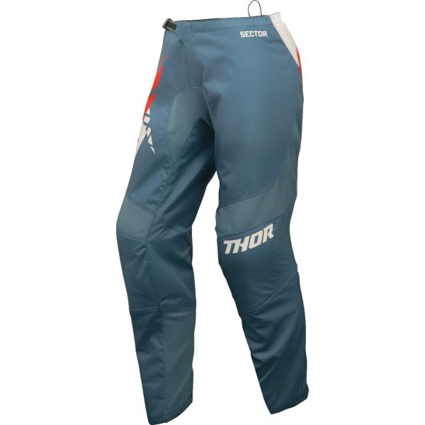 Pants MX-Enduro Thor Women Moto MX/Enduro Pants Sector Split  Blue Steel/Vintage White 24