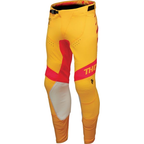 Pants MX-Enduro Thor Moto MX/Enduro Pants Prime Analog Lemon/Red 24