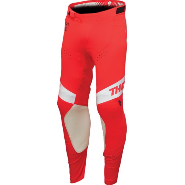 Pantaloni MX-Enduro Thor Pantaloni Moto Mx/Enduro Prime Analog Red/White 24