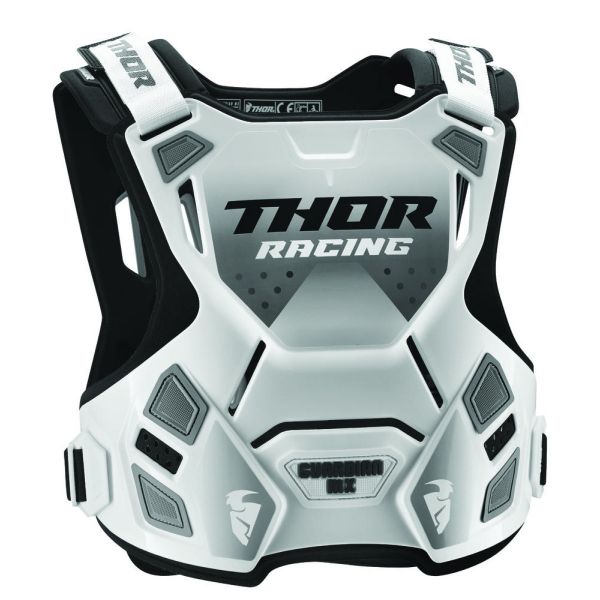 Protectii MX-Enduro Copii Thor Protectie Piept Copii Protectie Piept Guardian  Roost Deflector White/Black 