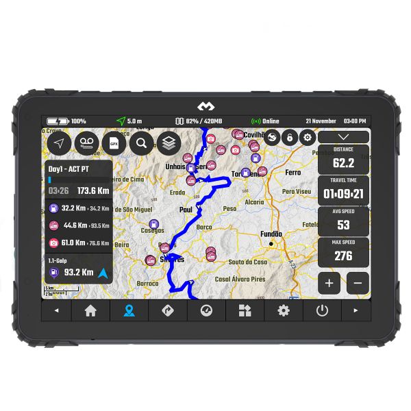 Accesorii Rally Raid Thork Racing Tableta Navigatie Moto DMD-T865 8